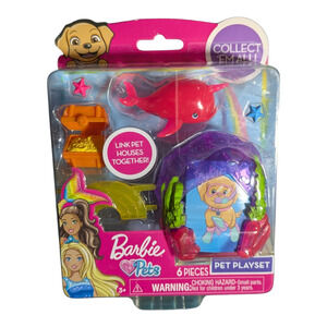Barbie Pets - Narwhal - 6 pc Set - Kid's Toys - Gifts